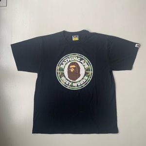 BAPE ABC Camo Busy Works “Black/Green Camo” T-Shirt